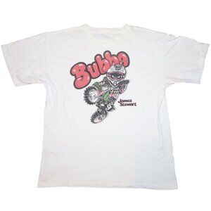 Vintage Y2K James Bubba 259 Stewart Fox Racing T-Shirt Motocross Supercross XL